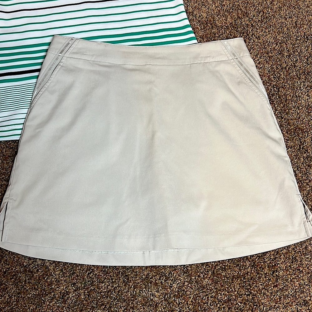 Lady Hagen tan skort